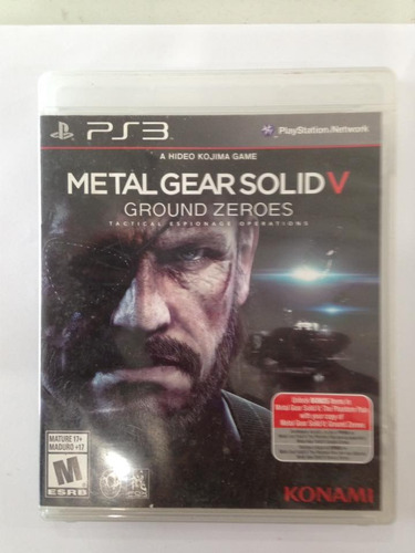 Metal Gear Solid 5 Playstation 3 Ps3