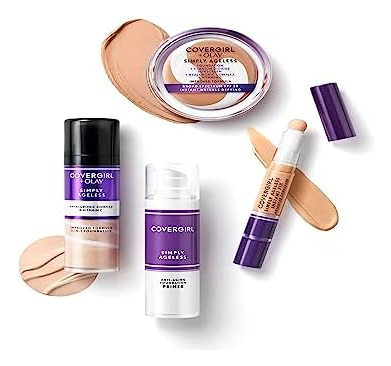 Covergirl+olay Base De Maquillaje Líquida 3 En 1 Simply Agel