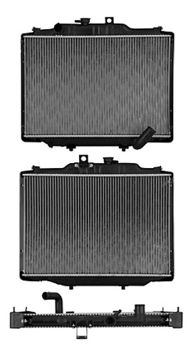 (1) Radiador De Agua Polar H100 Std L4 2.4l Del 1999 Al 2008