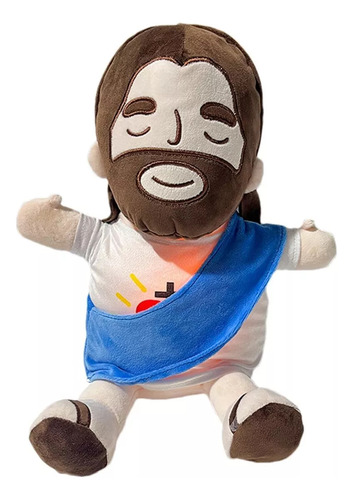 Brinquedo De Pelúcia Breathing Jesus Adjustment, Companheiro
