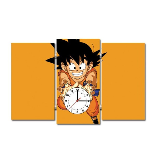 Imagen 1 de 1 de Poster Reloj Dragon Ball [40x60cms] [ref. Rdb0401]