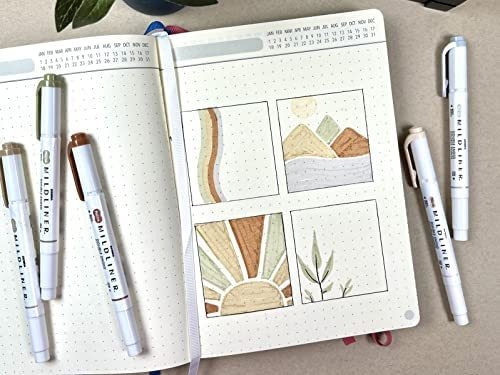 Marcador Zebra Pen Mildliner De Doble Punta, Ancho Y Fino