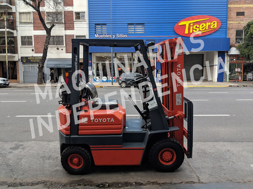 Autoelevador Toyota Nafta/gas 1000 Kg 3 Mts Compacto