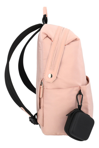 Airpack Portalaptop Mochila Ejecutiva Urban Chic Color Rosa Diseño De La Tela Lisa