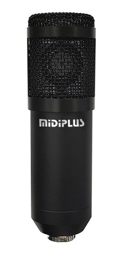 Imagen 7 de 10 de Kit Micrófono Condenser Estudio Midiplus Usb800 Negro