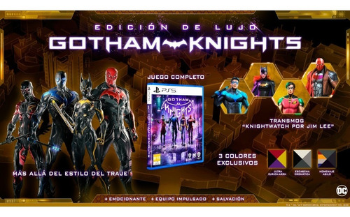 Imagen 2 de 7 de Gotham Knights Deluxe Edition Para Ps5