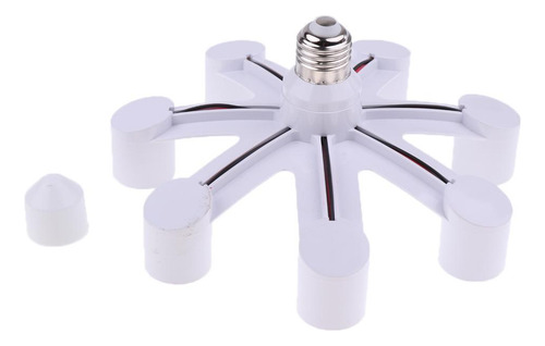 Bombillas Adaptador De Splitter Splitter Holder 7 En 1 E27