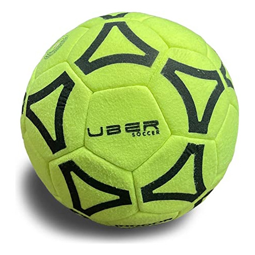 Uber Soccer Indoor Felt Ball (yellow, 4)
