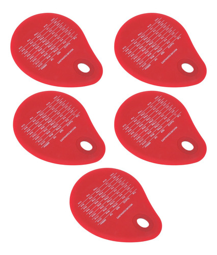 Espátula Antiadherente Integrada Para Tartas De Silicona, 5