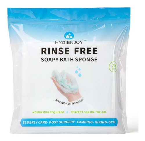 Toallitas De Baño Sin Enjuague Hygienjoy 25 Paquetes