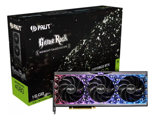 Placa De Vídeo Palit Geforce Rtx 4080 Gamerrock, 16gb, Gddr6