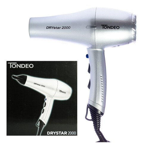 Tondeo Drystar 2000 Secador Pelo Y Barba Profesional 