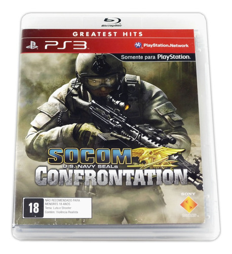 Socom Us Navy Seals Confrontation Original Playstation 3 Ps3