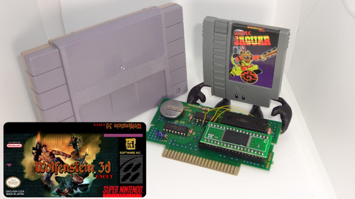 Wolfenstein 3d Uncut Snes ( Repro & Hack )
