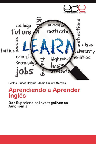Libro: Aprendiendo A Aprender Inglés: Dos Experiencias Inves
