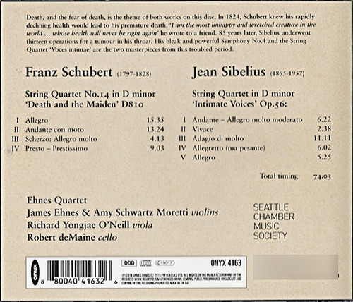 Cd String Quartet No. 14 'death And The Maiden' / String Qua Estándar