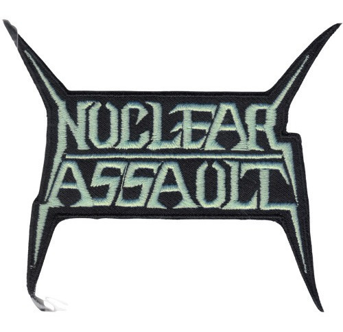 Nuclear Assault Parche Classic Logo Standard Adherible Shape
