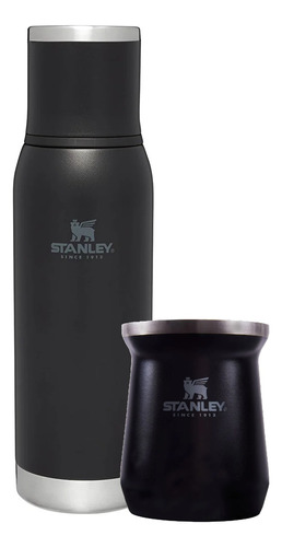 Termo Y Mate Stanley Adventure To Go 750 Ml Negro