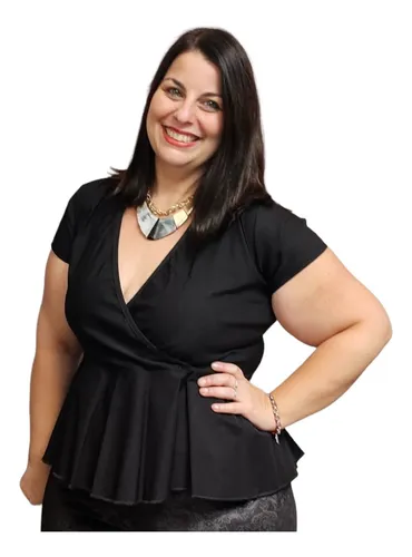 Blusa Fiesta noche Bengalina Talles Grandes especiales