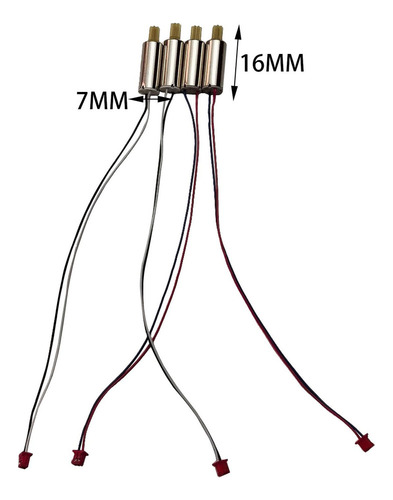 Para Fl 4 Componentes De Motor For Drones Rc For E88pro,