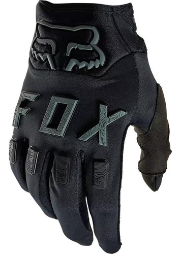 Guantes Moto Defend Wind Offroad Negro Fox