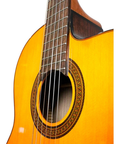 Violao Gc5ce N Tp4t Takamine Com 19 Trastes Eletrico Natural