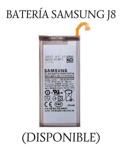 Batería Samsung Galaxy J8.