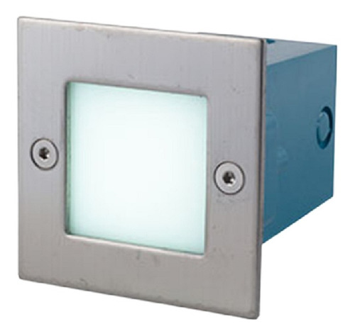 Imagen 1 de 8 de Pack 6 Luces Spot Embutido Pared Exterior Led Escaleras Mb