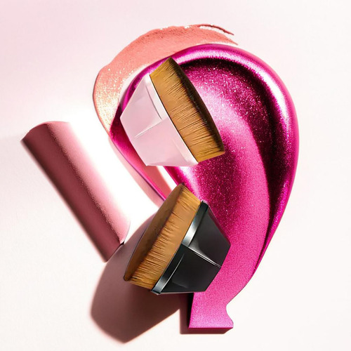 Pincel Mágico Hexagonal Base Maquiagem Flawless Brush