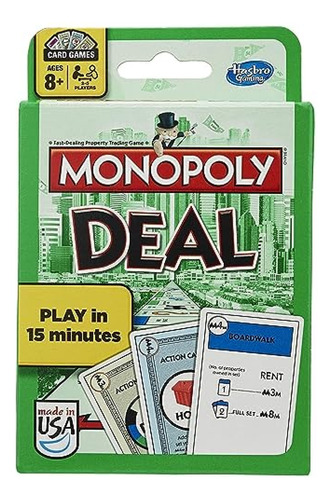 Juegos De Mesa  Juego De Cartas Monopoly Deal, Juego De Cart