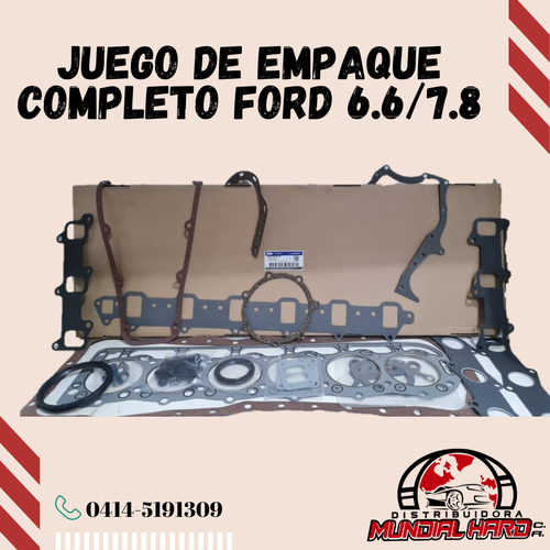 Juego De Empaque Completo Ford 6.6 7.8