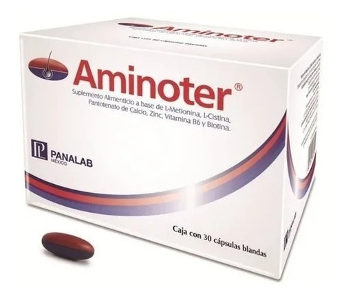 Aminoter  30 Cápsulas Tratamiento Capilar