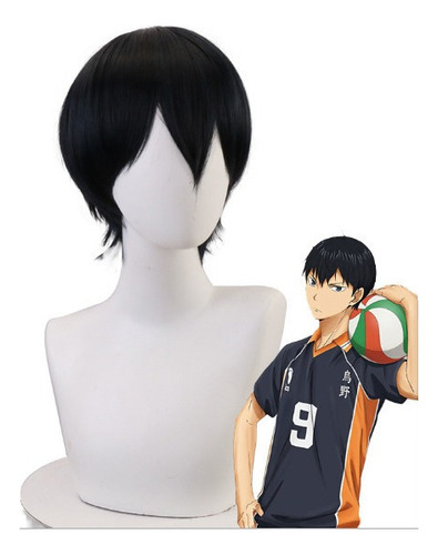 Haikyu Tobio Kageyama Cosplay - Peluca De Disfraz