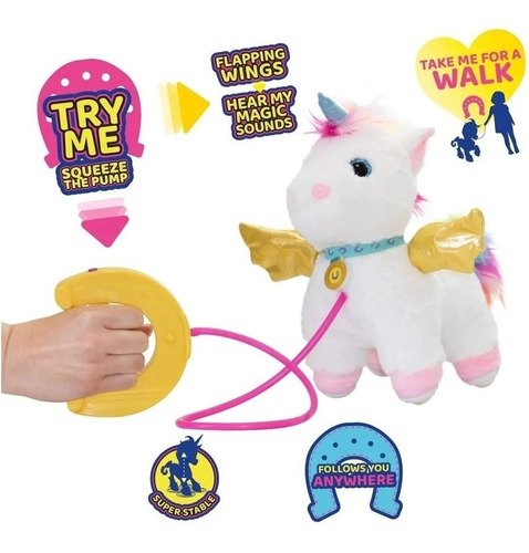 Unicornio Interactivo Sprint Lucky Con Sonido - E. Full