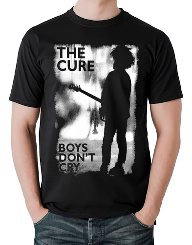 Camiseta The Cure Boys Don´t Cry Banda Rock