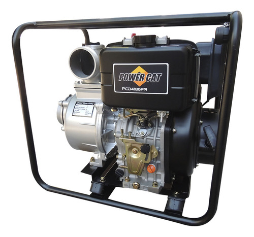 Motobomba Diesel 4x4 Powercat Arranque Eléctrico 12hp
