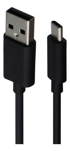 Cable Usb Motorola Tipo C Turbo Power Carga 100% Color Negro