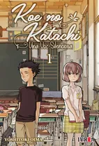 Comprar KOE NO KATACHI 1 - UNA VOZ SILENCIOSA, de YOSHITOKI OIMA. Serie Koe No Katachi - Una Voz Silenciosa, vol. 1. Editorial Ivrea, tapa blanda en español, 2017