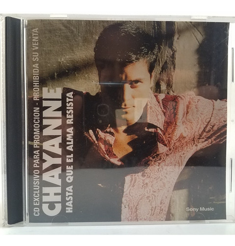Chayanne - Hasta Que El Alma Resista - Cd Single - Ex