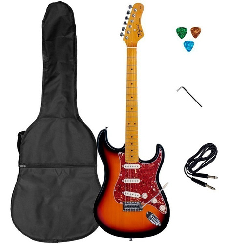 Guitarra Elétrica Stratocaster Tagima Tg530 + Bag E Palhetas