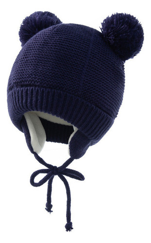 A A Conjunto Dos Guantes Y Gorro Punto Cálido For Bebé