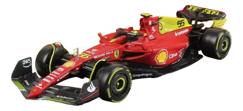 Burago 1:43 Ferrari F1-75 C. Sainz 2022 75th Aniversario