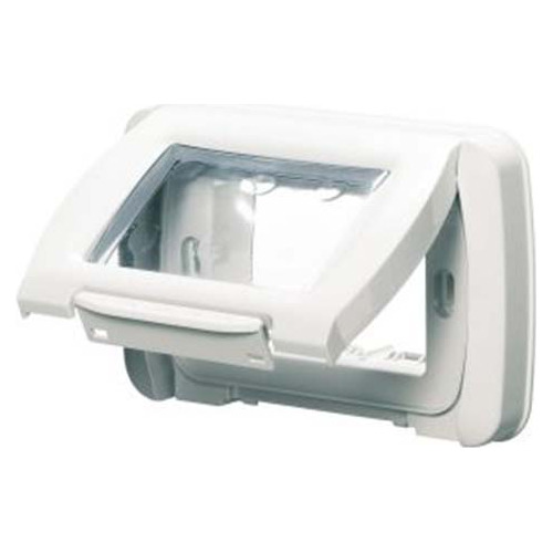 Plaqueta Estanca Ip55 3 Mód. Blanco Nube