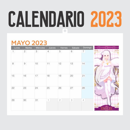 Imagen 4 de 6 de Calendario 2023 Anime Re Zero - Animeras