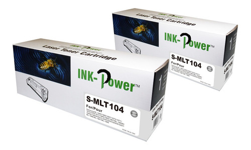 2 Toner Para Samsung Mlt104s 104s Ink-power