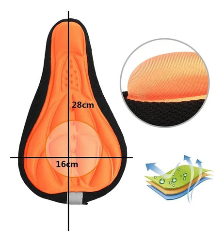 Funda De Silicona Para Sillín De Bicicleta De Montaña