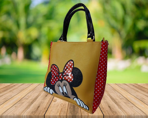 Imagen 4 de 7 de Hermosa Bolsa De Mano Para Dama, De Disney, De Minnie Mouse