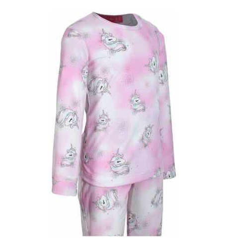 Secret Treasure Pijama Polar Niña Unicornio Talla4 Envgratis