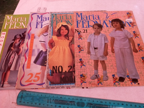 Moda Infantil Los Amiguitos De María Fernanda 4 Revistas 