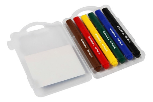 Kit 38 Útiles Simball Lápices Acuarelas Marcadores Crayones